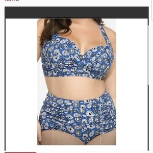 Torrid Skull printed high waisted Bikini